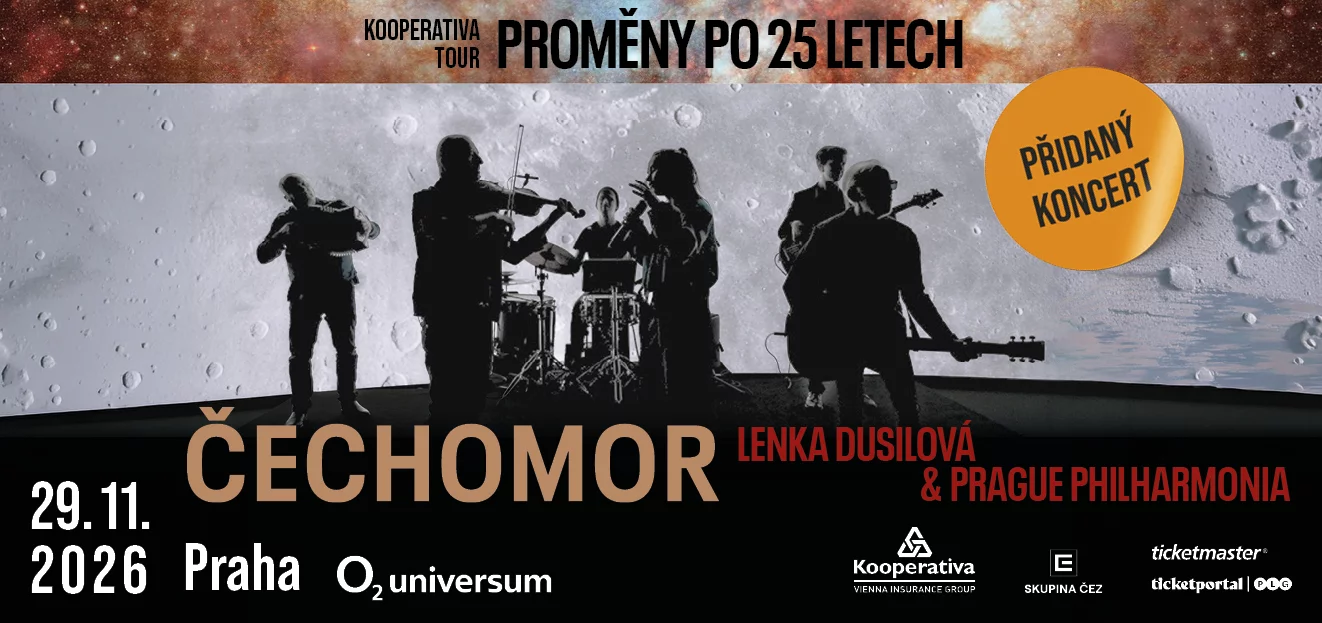 Čechomor Kooperativa tour – Proměny po 25. letech - O2 universum Praha