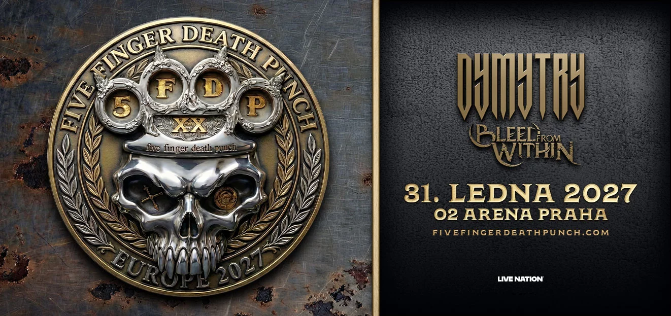 Five Finger Death Punch: 20th Anniversary World Tour - O2 arena Praha