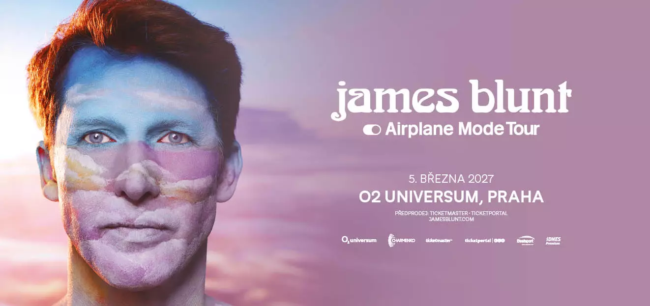 James Blunt – AIRPLANE MODE - O2 universum Praha