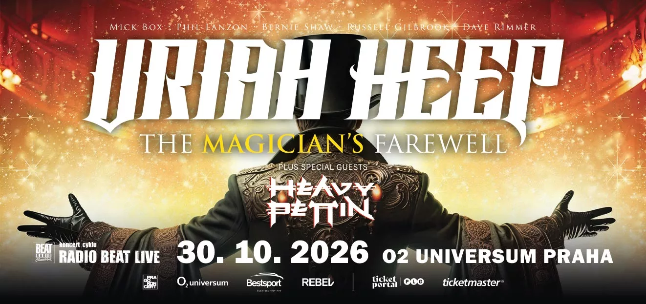 URIAH HEEP – THE MAGICIAN’S FAREWELL - O2 universum Praha