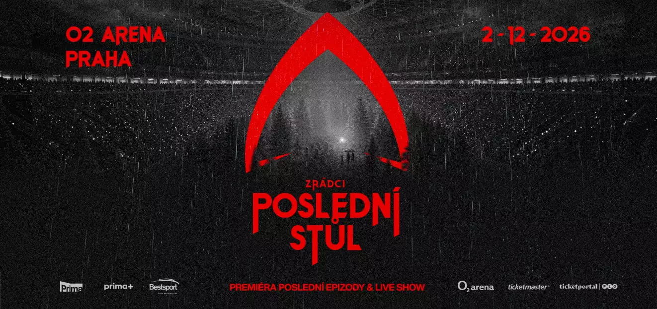 ZRÁDCI: POSLEDNÍ STŮL - O2 arena Praha